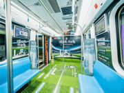 海信新风空调携手青岛地铁,欧洲杯专列亮相3号线